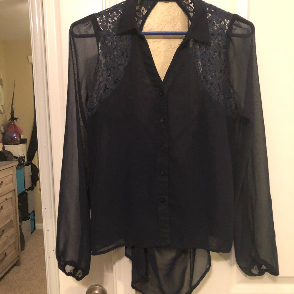 cut out blouse